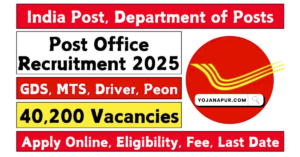 India Post Office Recruitment 2025 Apply Online